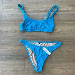 J. Crew terry bikini